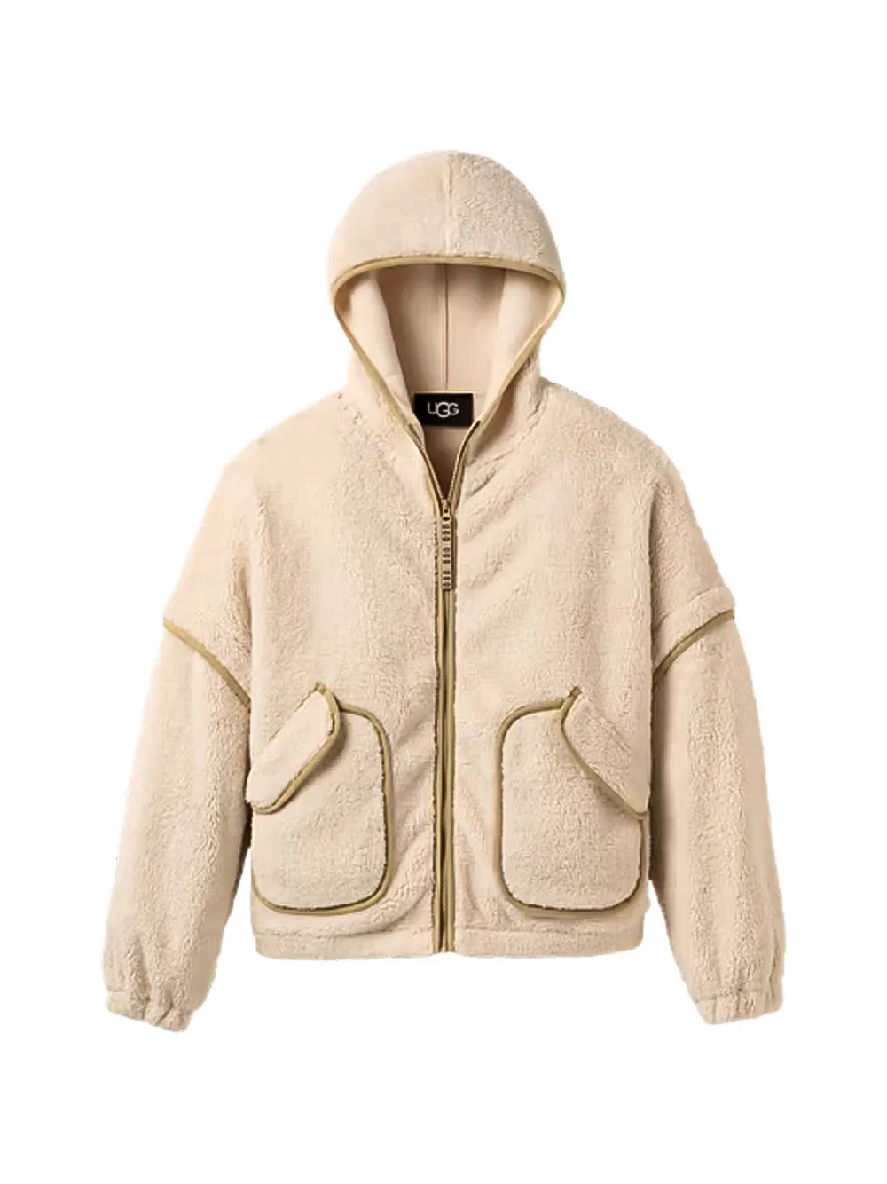 UGG Mariella fluff jacket Beige