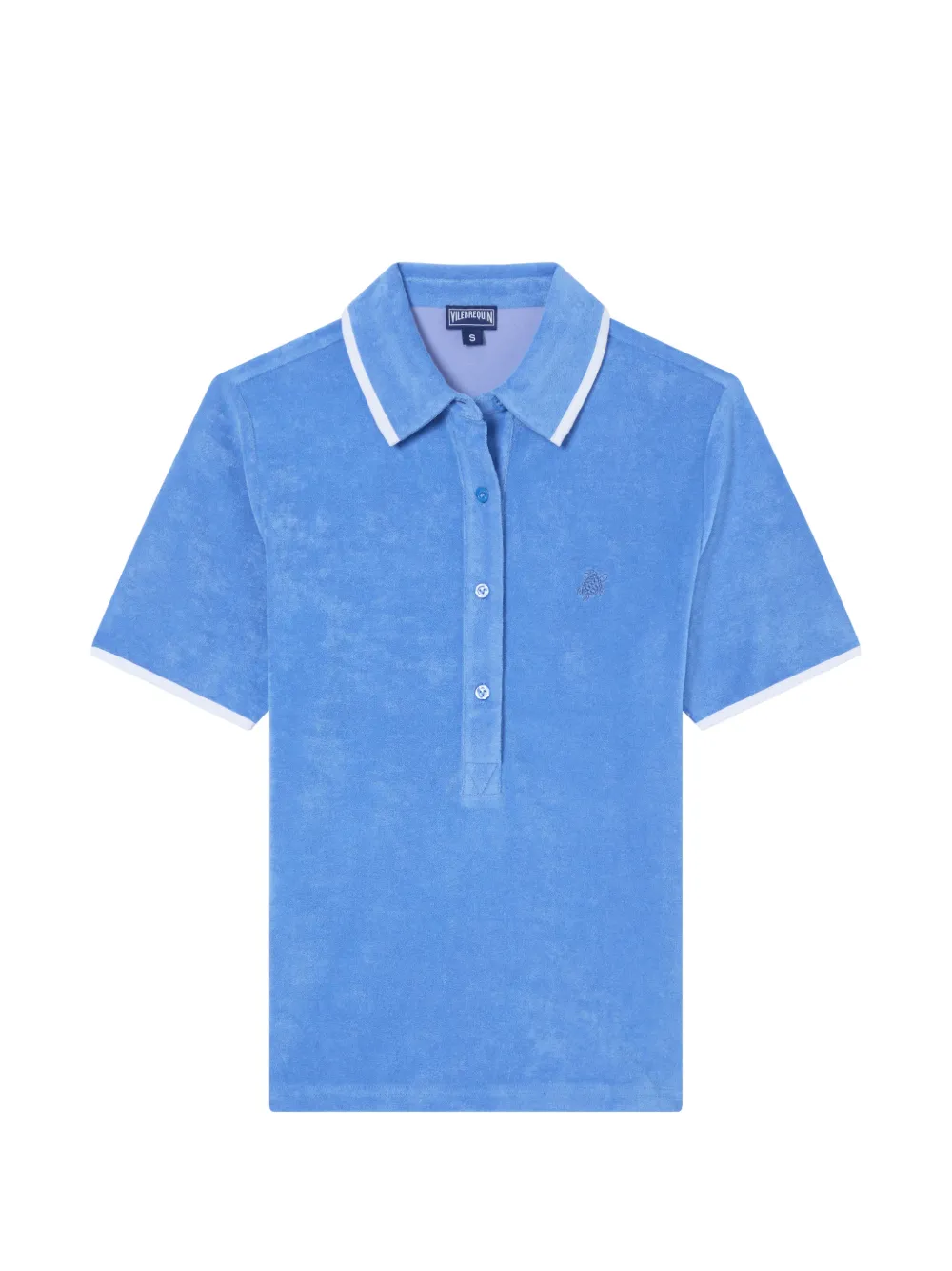 Vilebrequin Poloshirt van badstof Blauw