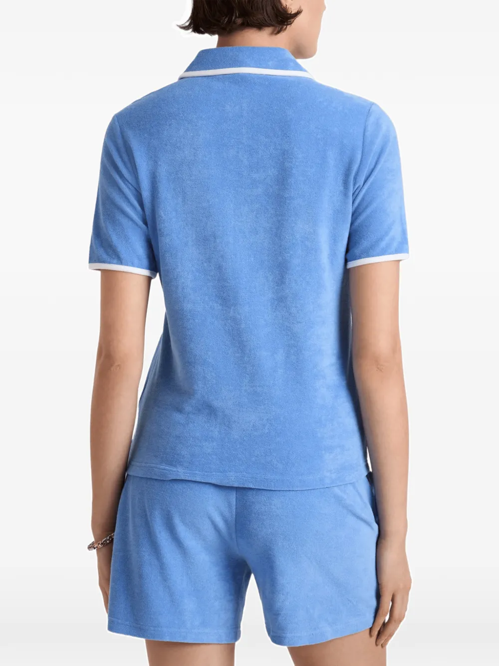 Vilebrequin Poloshirt van badstof Blauw