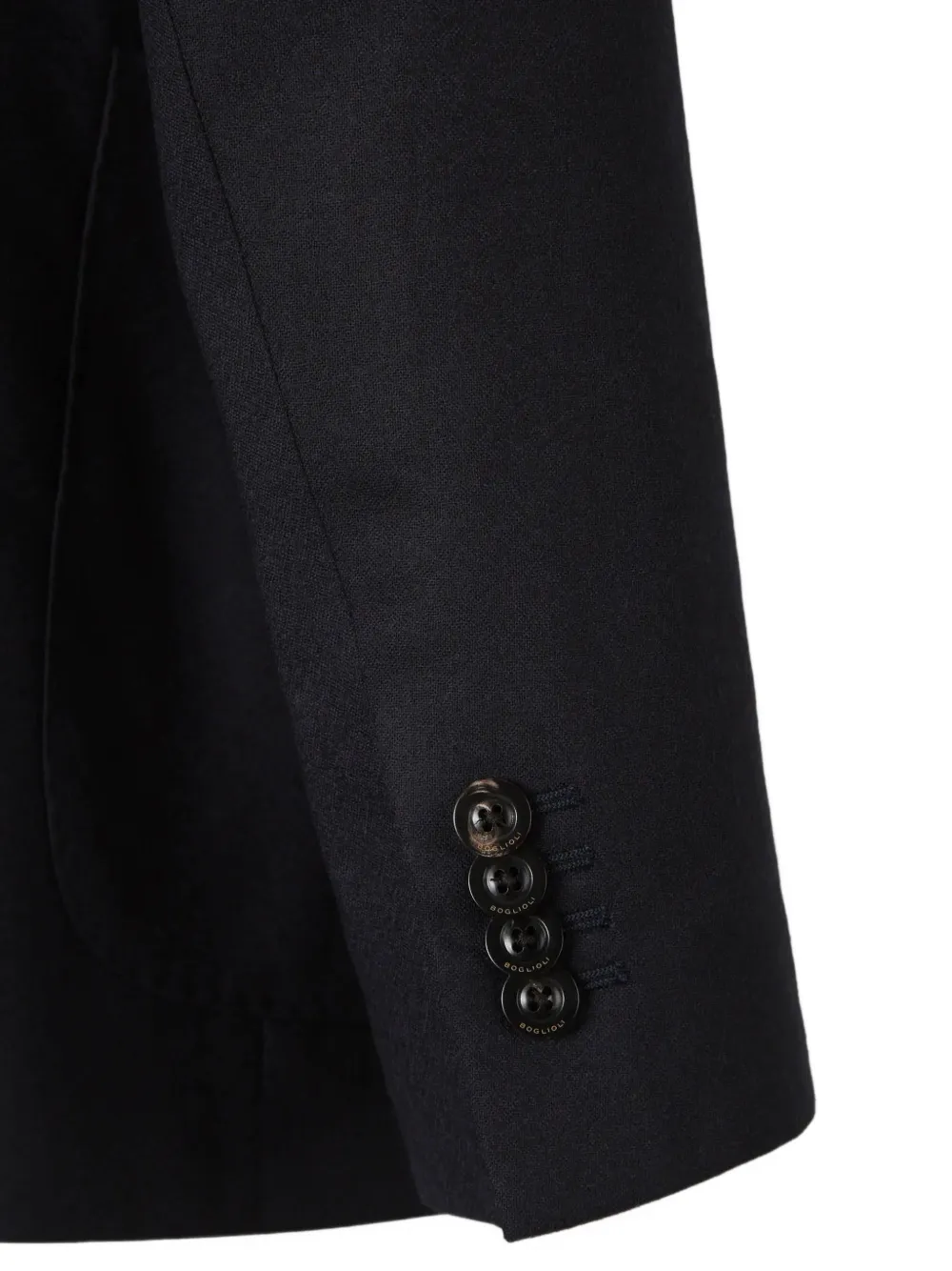 Boglioli Blazer met enkele rij knopen Blauw