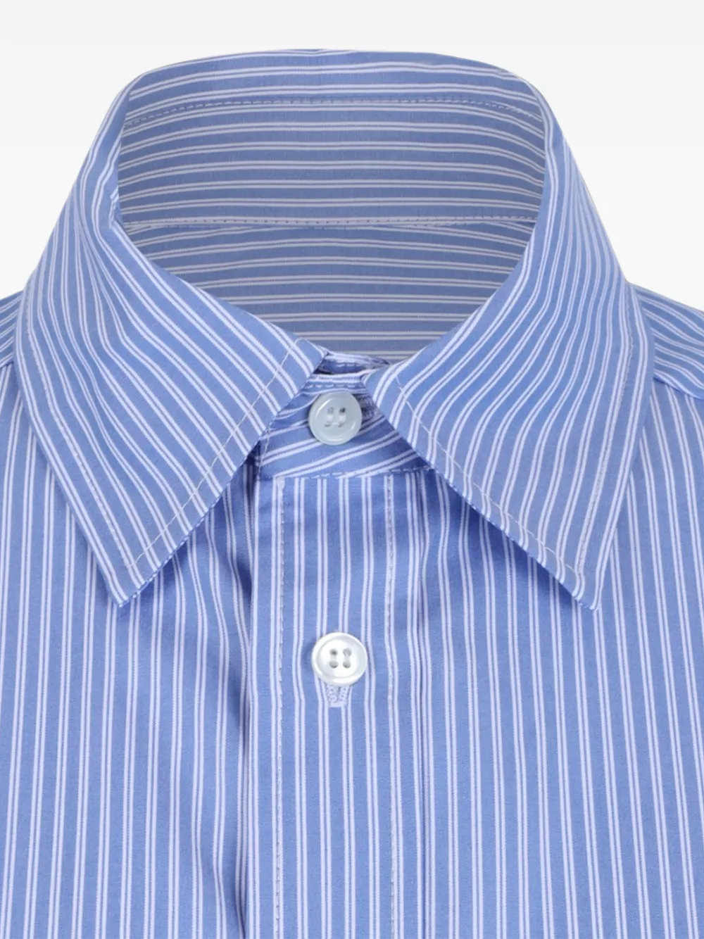 Douuod Gestreept overhemd Blauw
