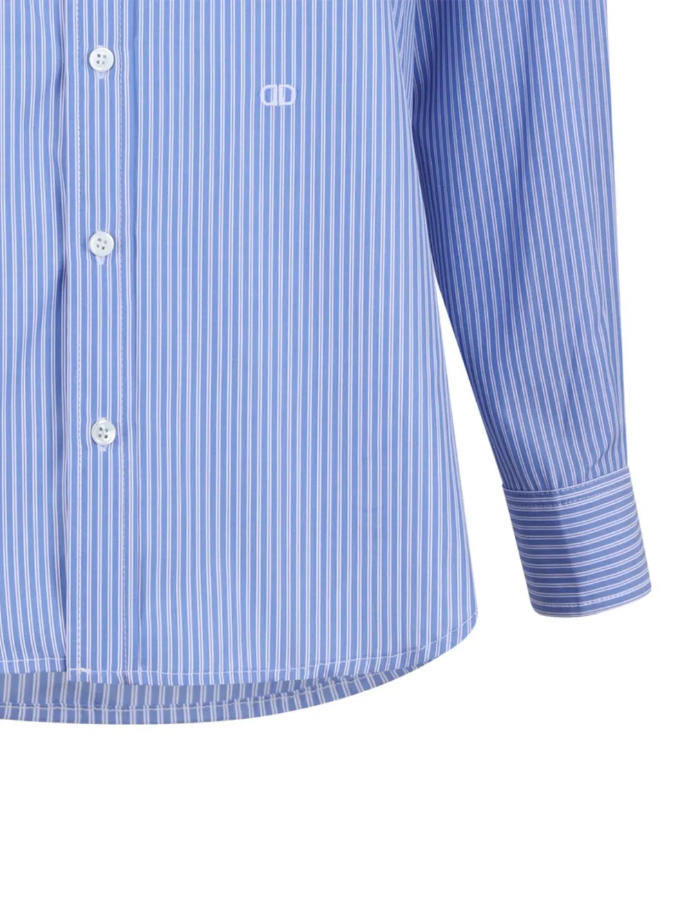 Douuod Gestreept overhemd Blauw