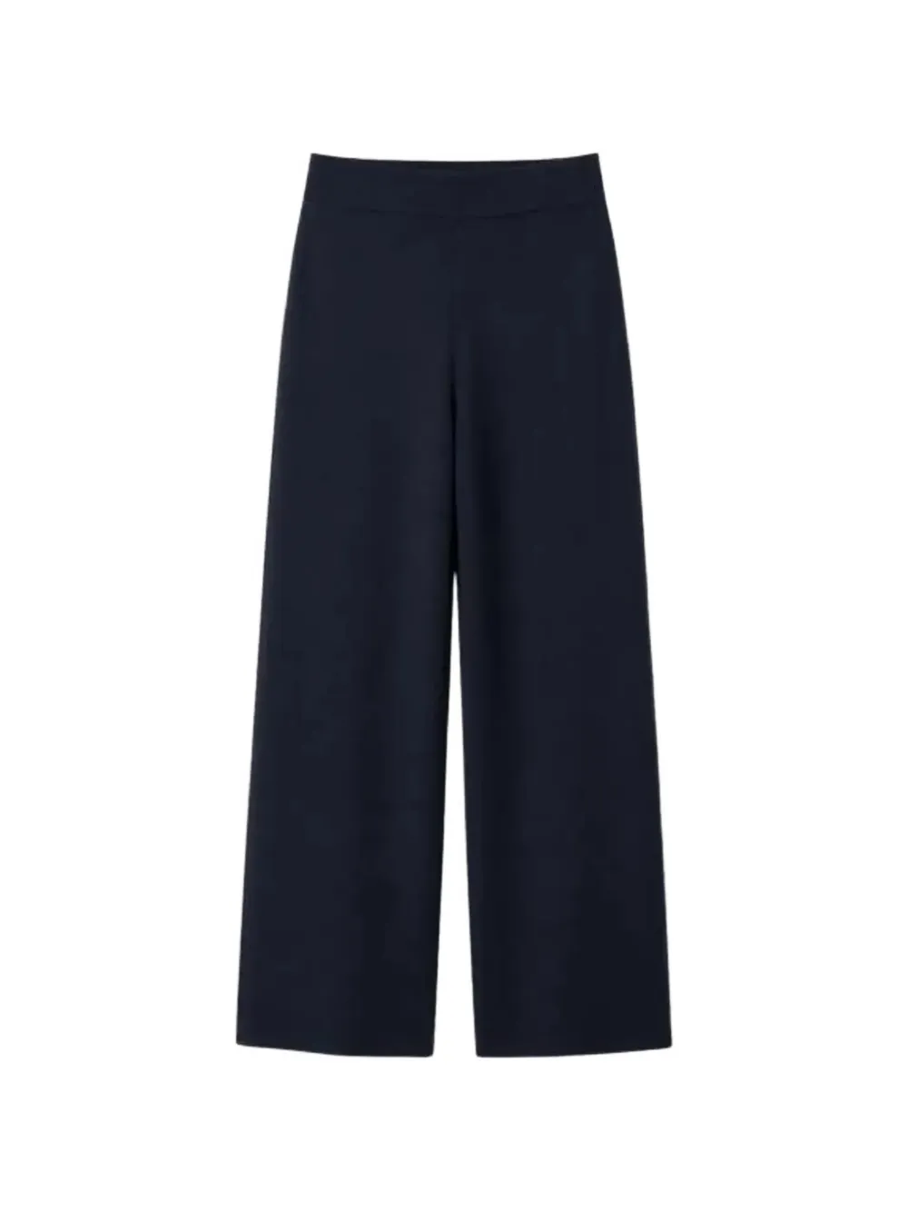 Max Mara knitted wide-leg trousers Zwart