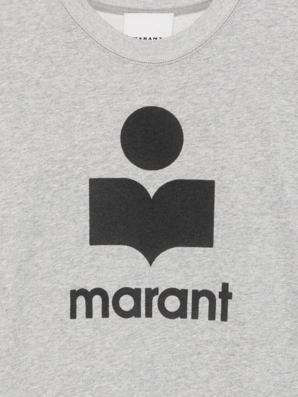 MARANT logo-print sweatshirt Grijs
