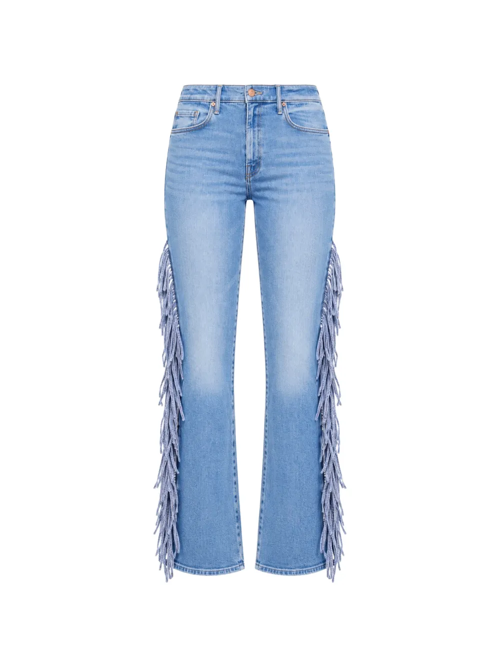 MOTHER The Fringe Desperado Sneak jeans Blauw