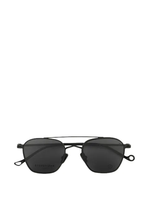 Eyepetizer Ice clip-on geometric-frame sunglasses