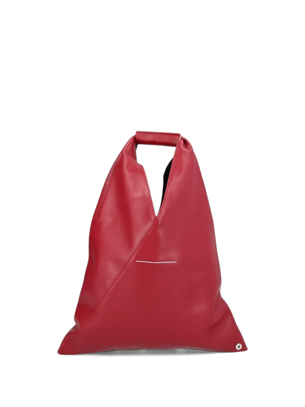 MM6 Maison Margiela Kids Japanese triangular tote bag Rood
