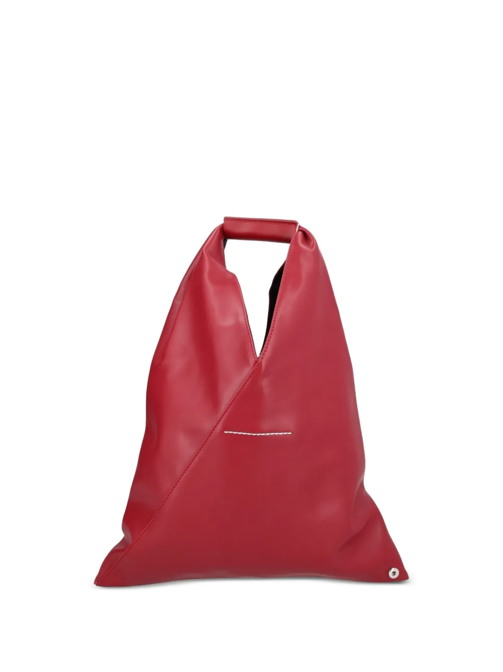 MM6 Maison Margiela Kids Japanese triangular tote bag Rood