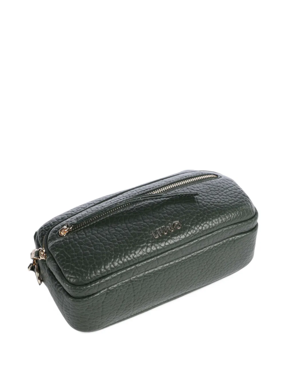 LIU JO grained-effect cross body bag - Verde