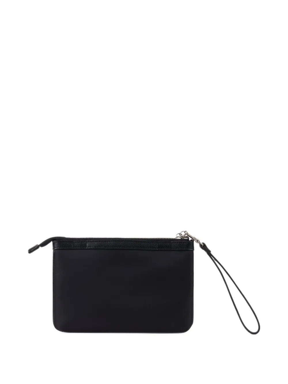 GCDS leopard-print logo-patch pouch Zwart