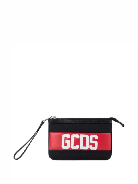 GCDS logo-print pouch