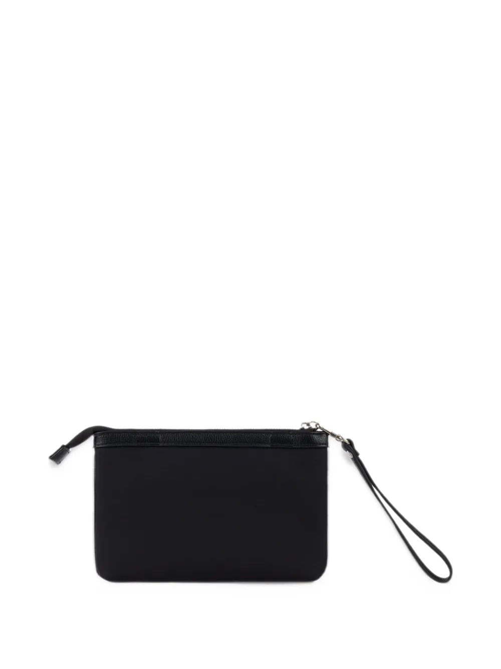 GCDS logo-print pouch Zwart