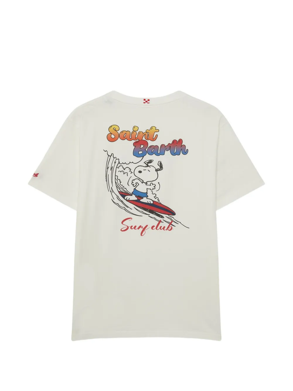 MC2 Saint Barth T-shirt met Snoopy-print en grafische print Wit