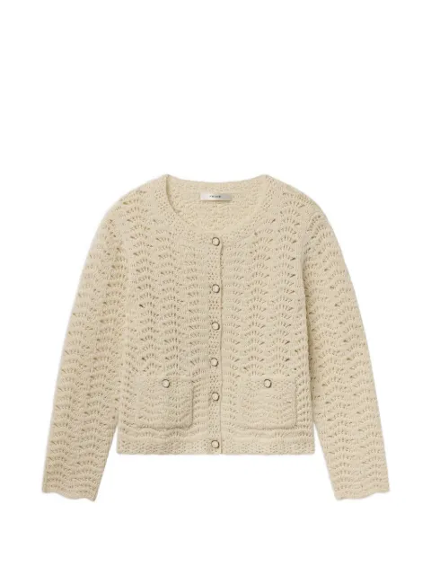 FRAME The Chevron knit cardigan