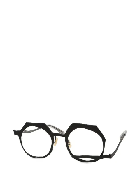 Masahiro Maruyama geometric-frame asymmetric glasses