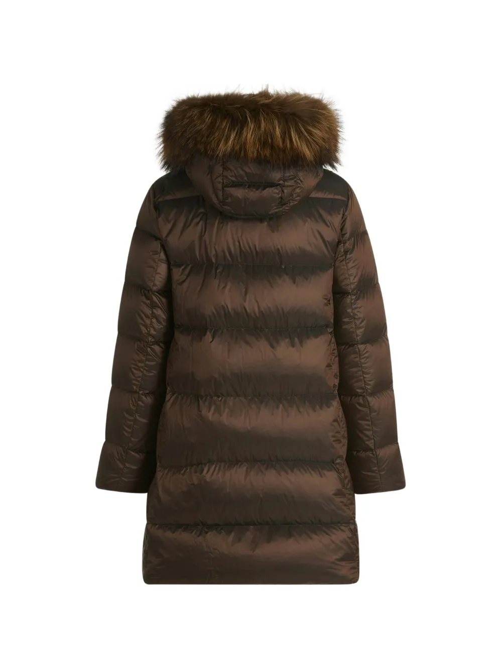 Betty Barclay faux-fur trim hooded coat Bruin