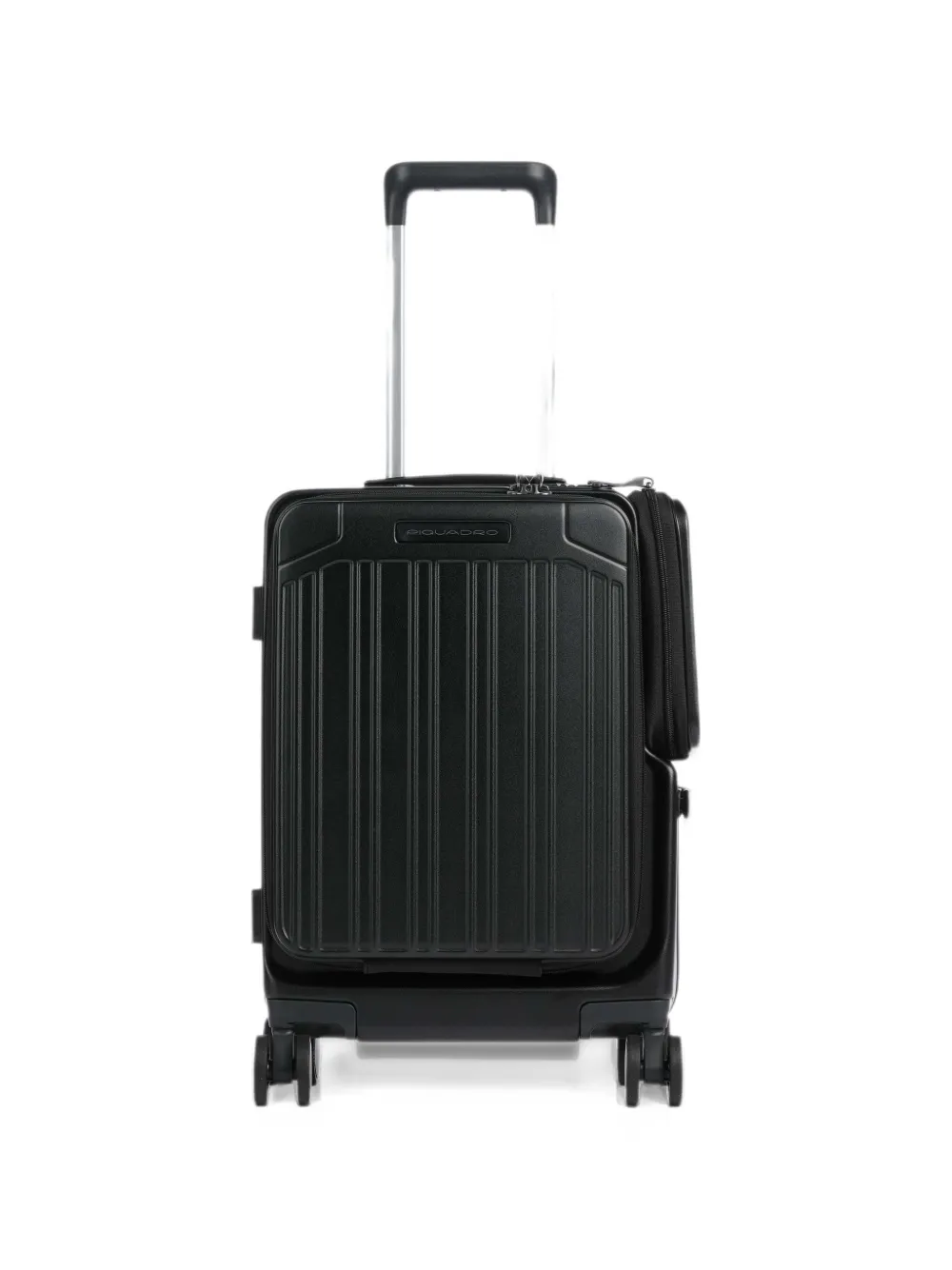 PIQUADRO ridged suitcase Zwart