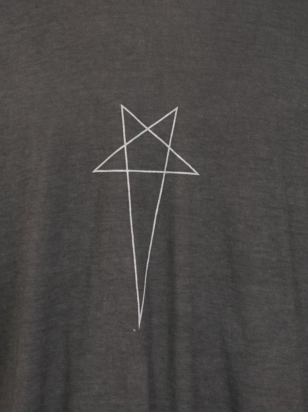 Rick Owens DRKSHDW Tommy T-shirt Grijs