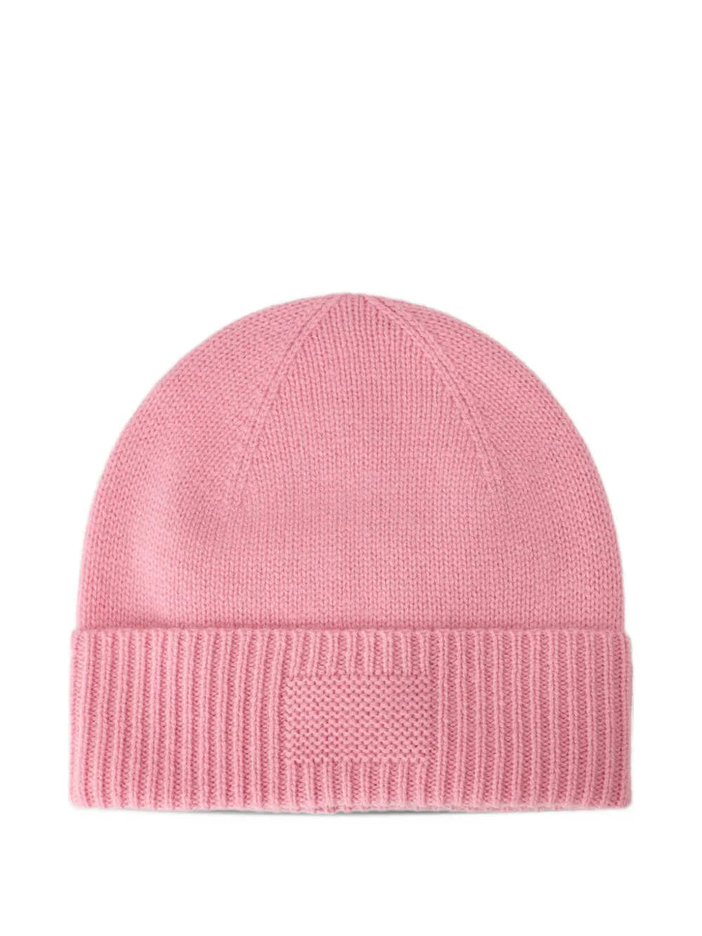 Guest In Residence ribbed-cuff beanie hat Roze