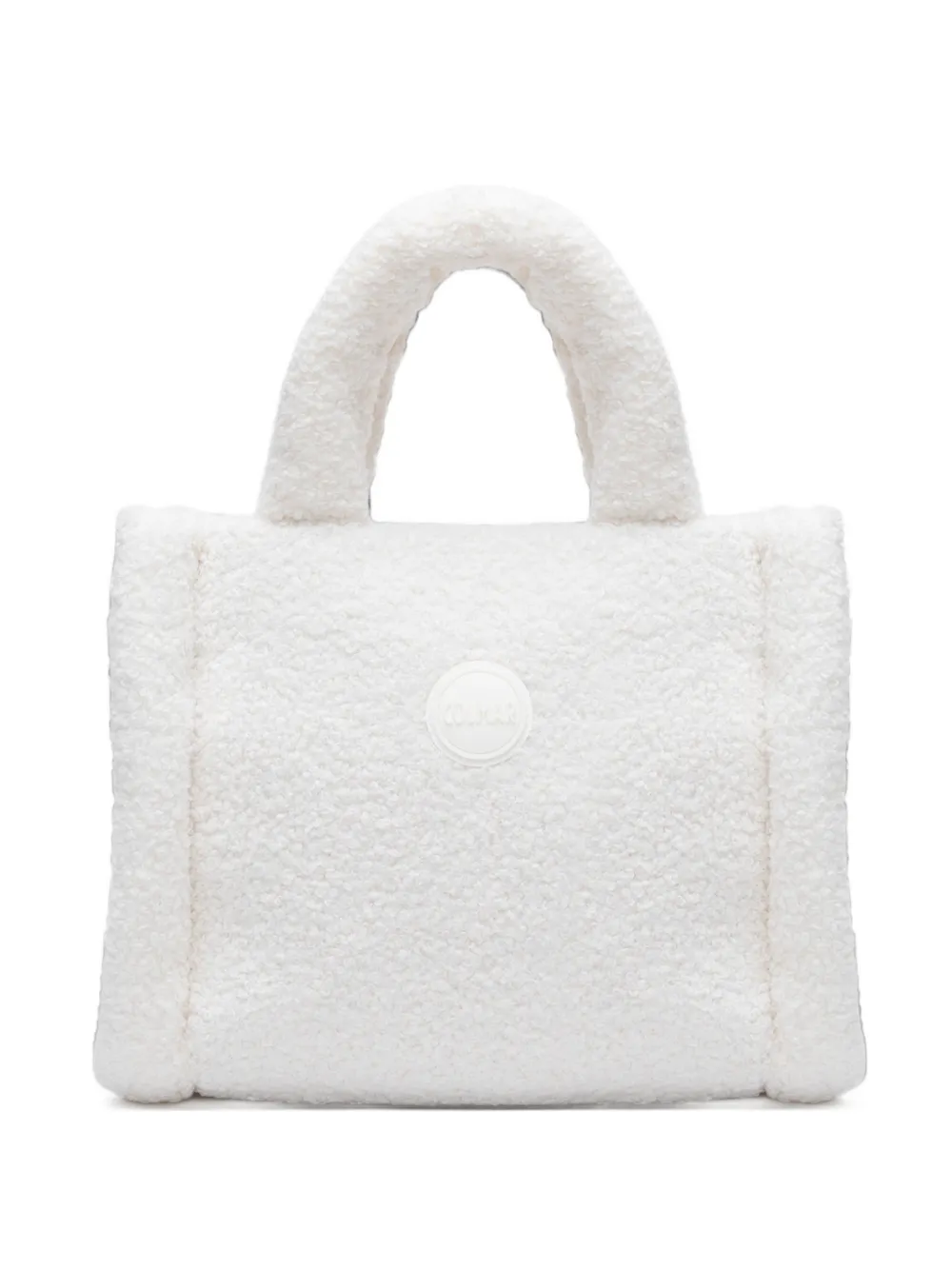 Colmar cabas en polaire à patch logo - Blanc