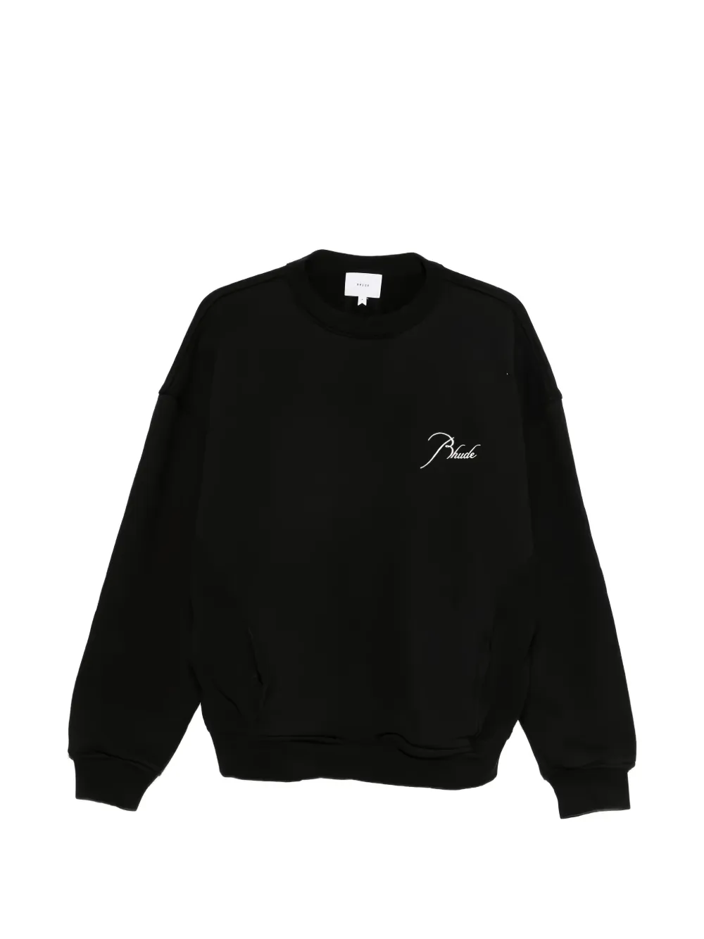 RHUDE logo-embroidered sweatshirt - Nero