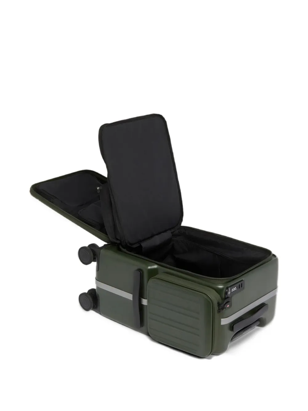 PIQUADRO ridged hardshell suitcase Groen