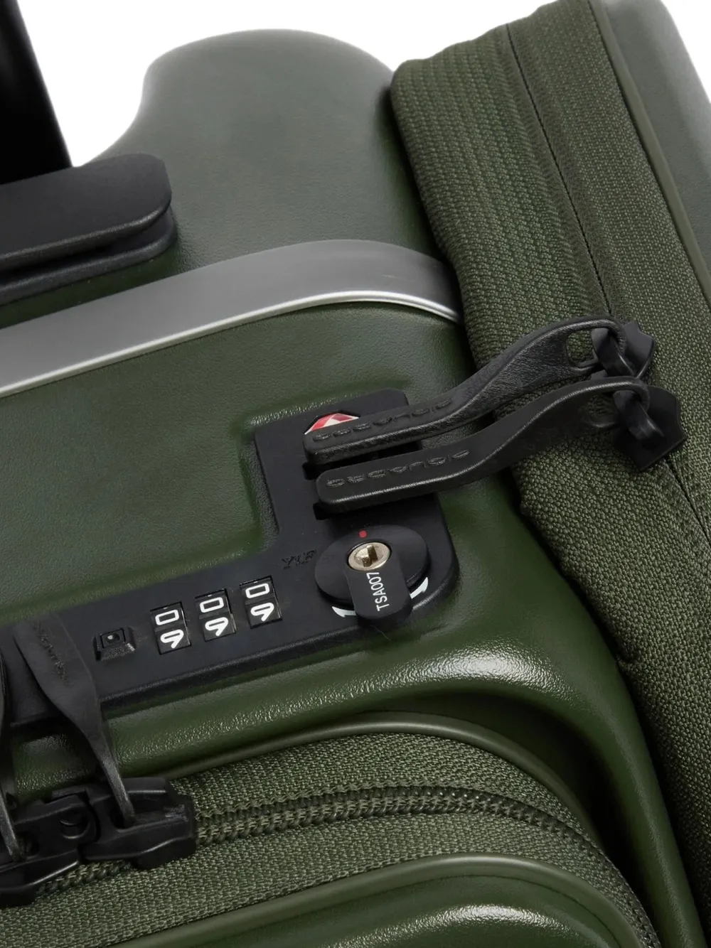 PIQUADRO ridged hardshell suitcase Groen