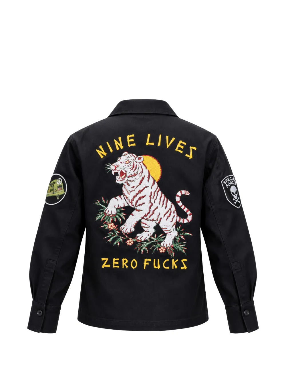Ripndip Nine Lives military jacket Zwart