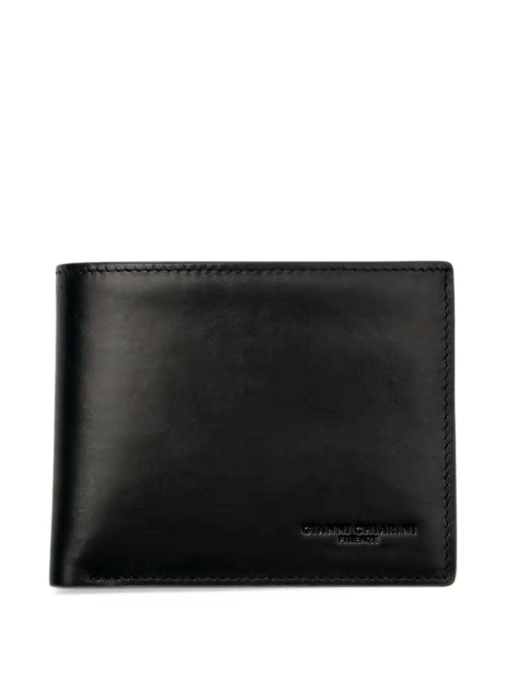 GIANNI CHIARINI logo-debossed bifold wallet Zwart