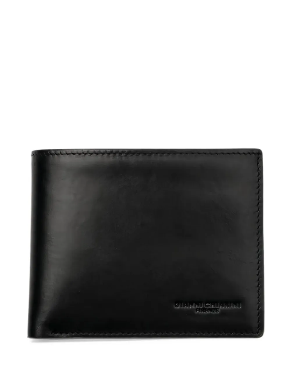 GIANNI CHIARINI logo-debossed bifold wallet - Nero