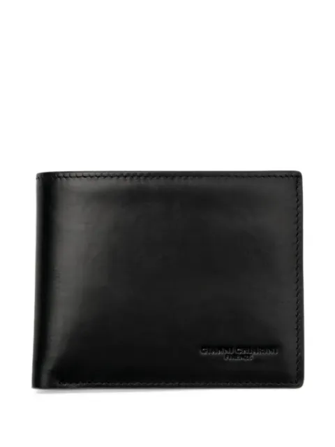 GIANNI CHIARINI logo-debossed bifold wallet