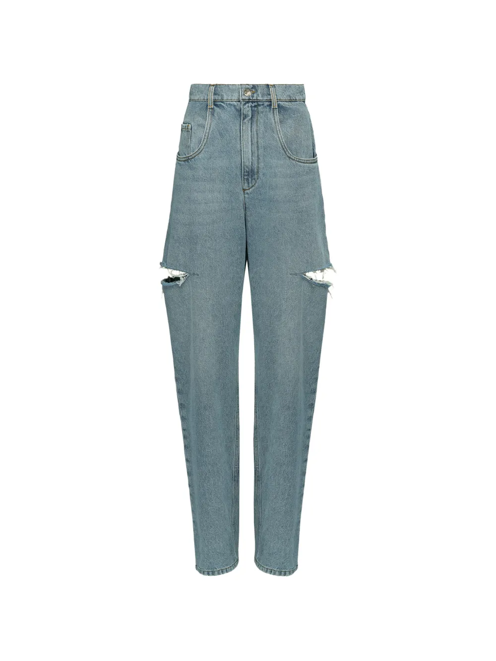 Maison Margiela denim jeans with slash details - Blu