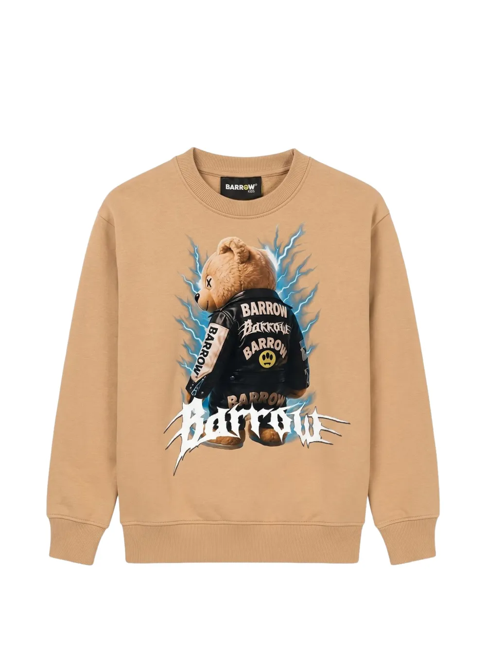 Barrow kids graphic-print sweatshirt - Marrone