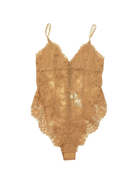 ZIMMERMANN V-neck lace bodysuit