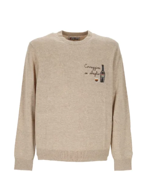 MC2 Saint Barth embroidered-motif sweater