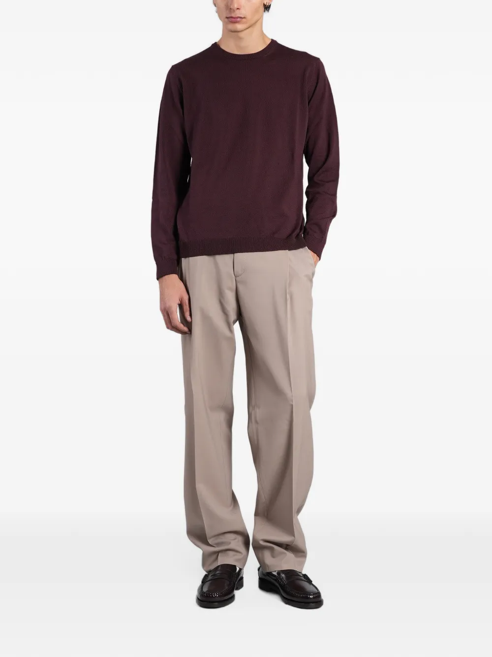 Briglia 1949 Eiffels pleated-detail trousers Beige