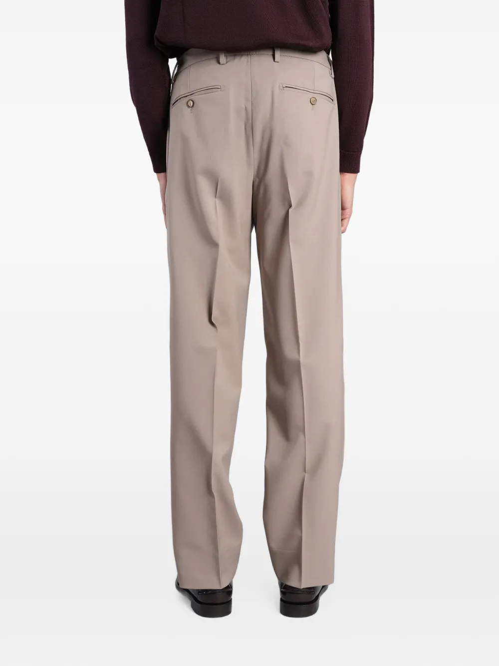 Briglia 1949 Eiffels pleated-detail trousers Beige