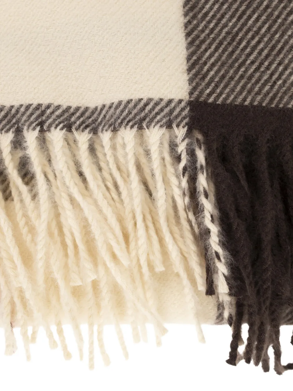 Barbour Harriet tartan-check scarf Beige