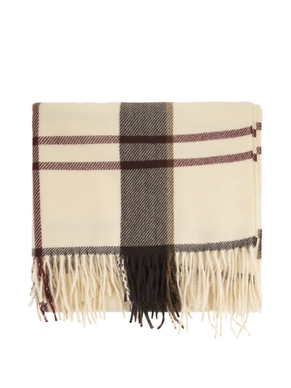 Barbour Harriet tartan-check scarf - Toni neutri