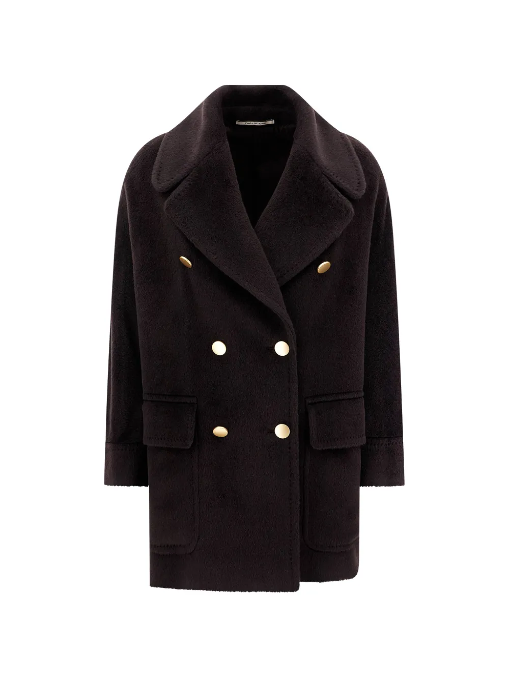 Tagliatore Liliane double-breasted coat - Brown