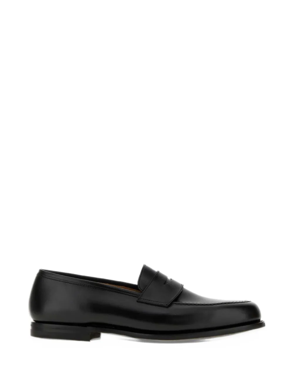 Crockett & Jones Boston penny loafers - Nero