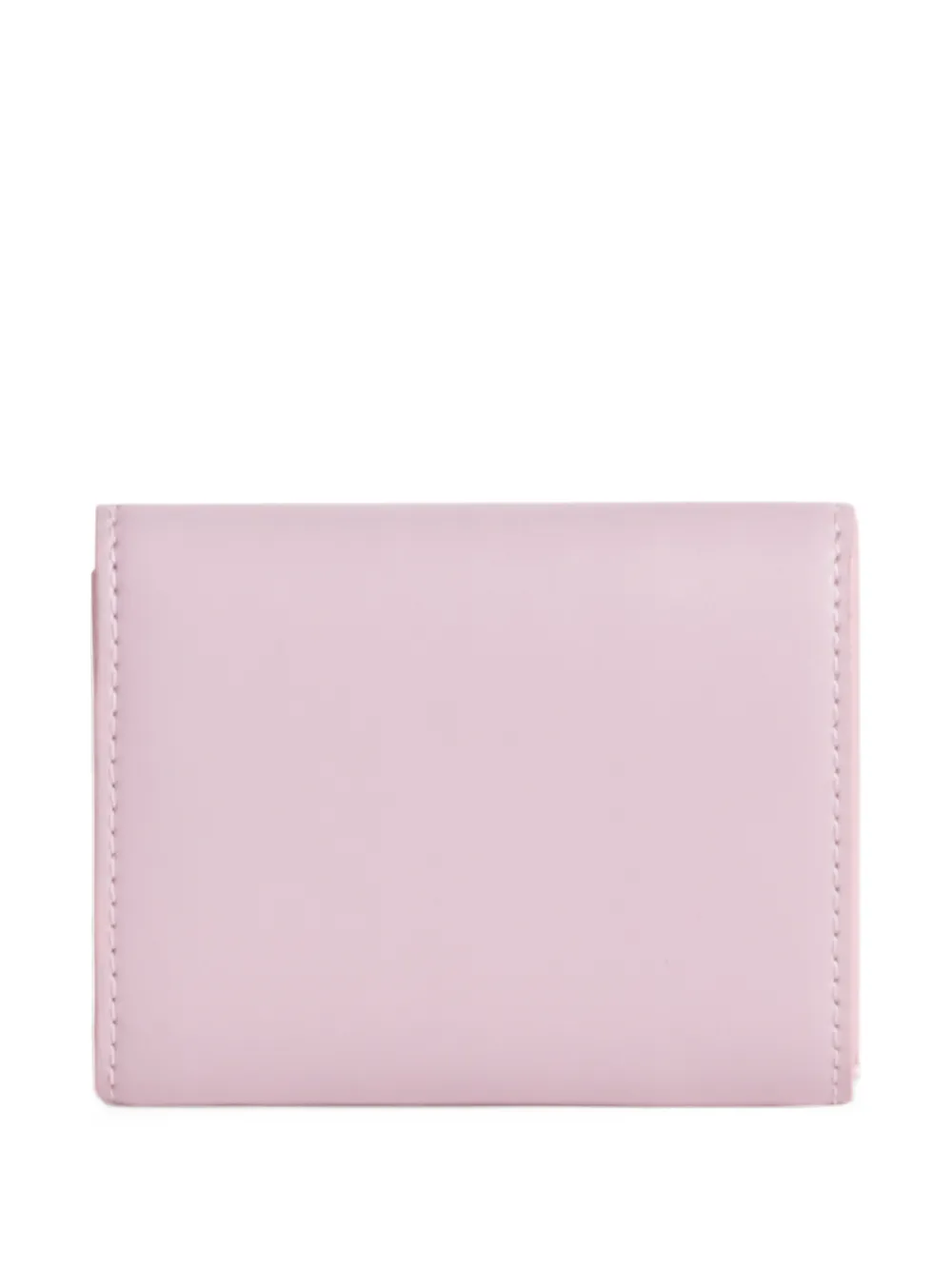 Maison Kitsuné Edie leather wallet Roze