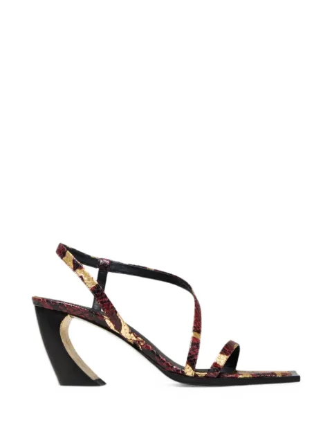 Vanda Novak Selena leather sandals