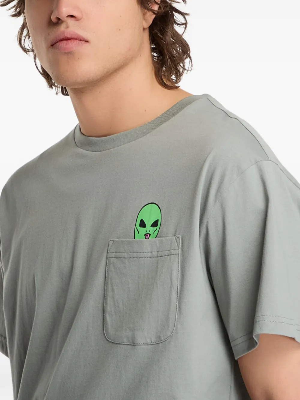 Ripndip Lord Alien pocket t-shirt Groen