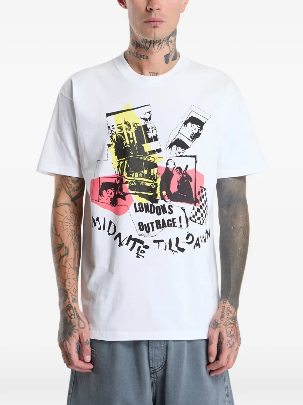 Vans x Sex Pistols London's Outrage SS Tee Wit