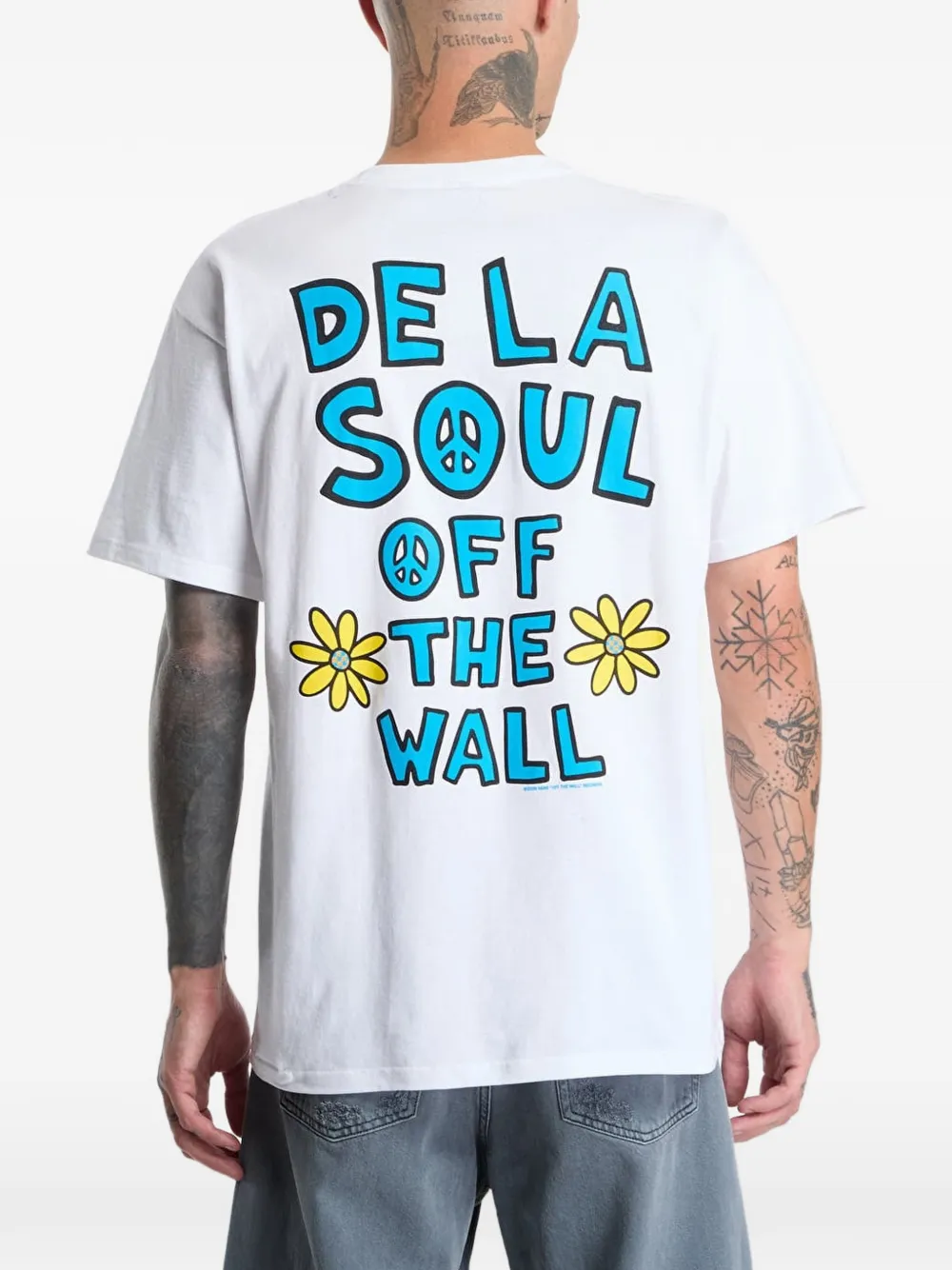 Vans De La Soul Daisy T-shirt Wit