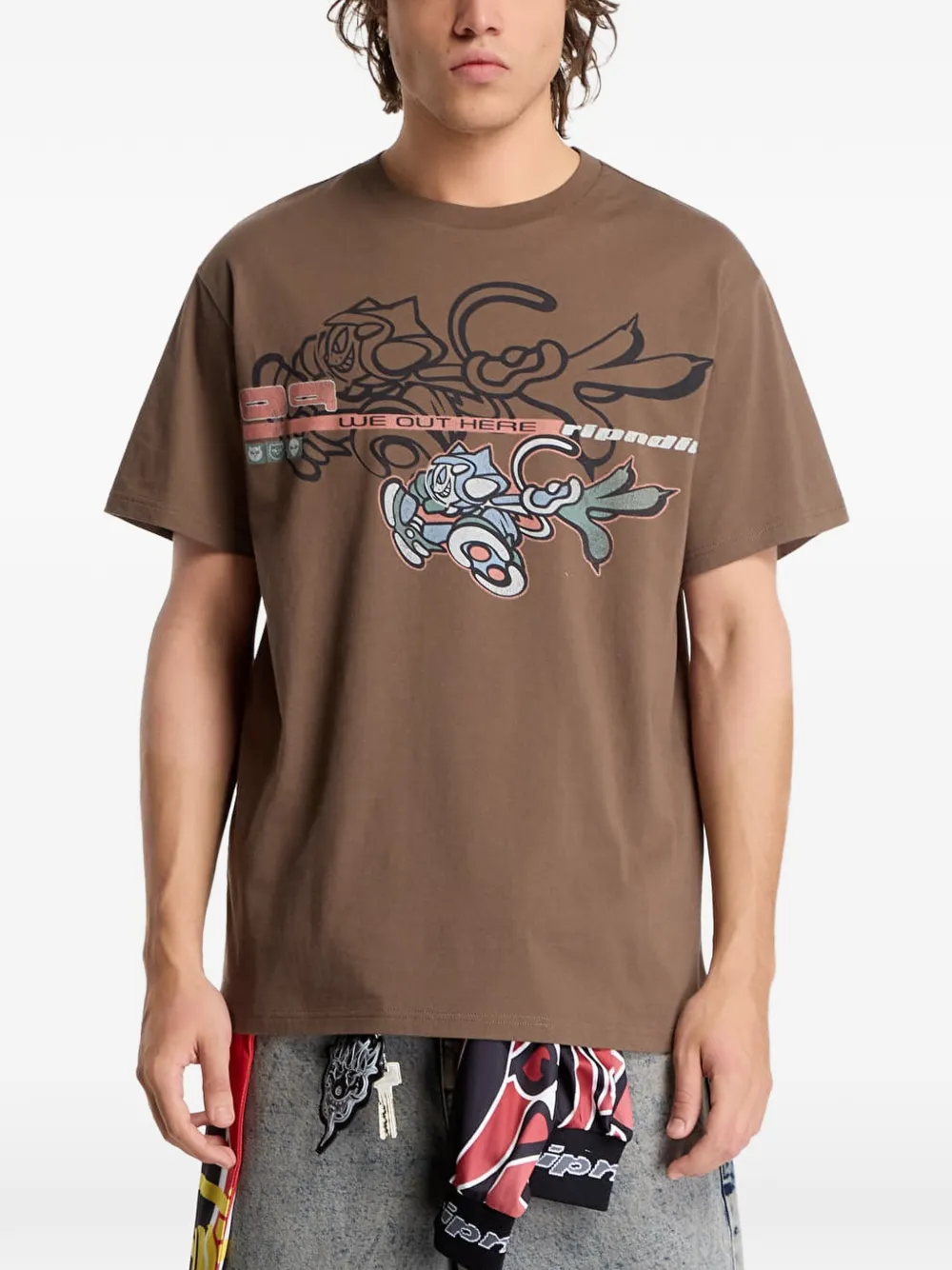 Ripndip Cyclone t-shirt Bruin