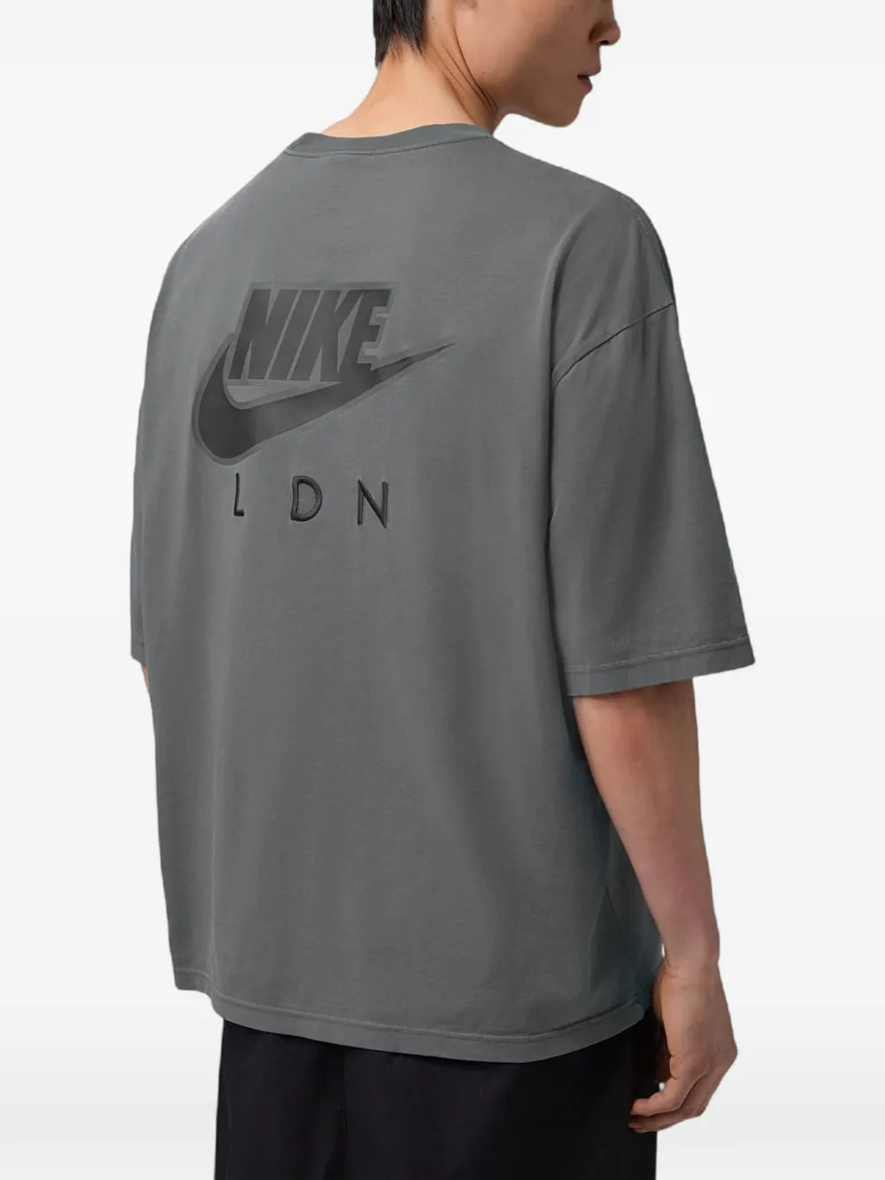 Jordan Flight logo-print T-shirt Grijs