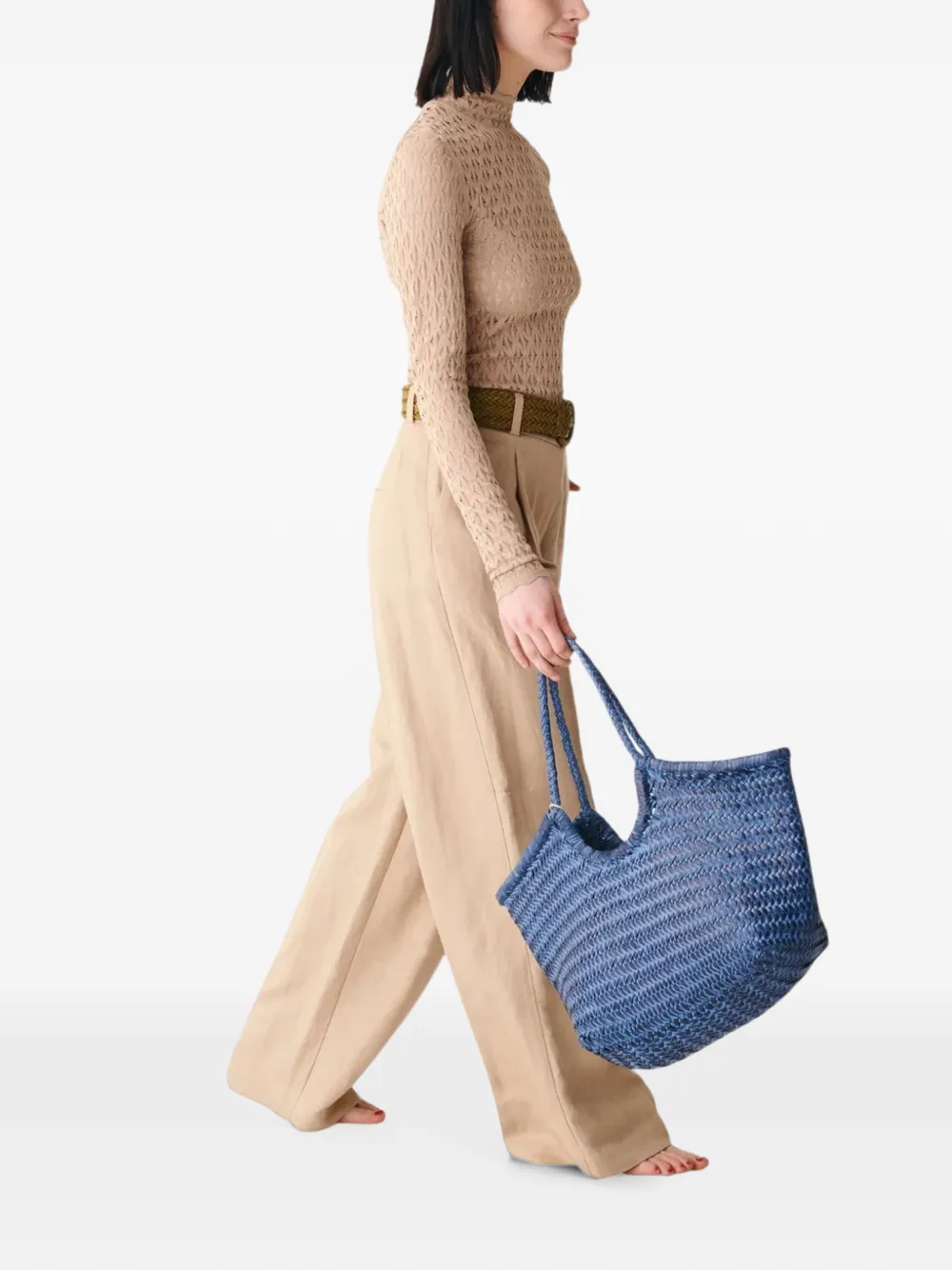 DRAGON DIFFUSION Nantucket Big navy bag - Blu