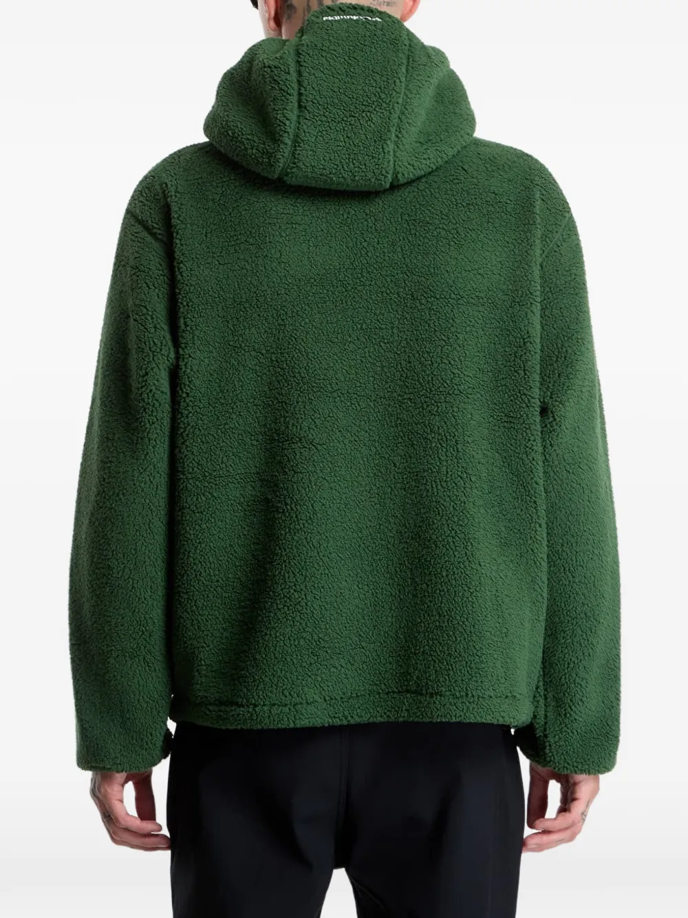 Columbia Mountain fleece hooded jacket Groen